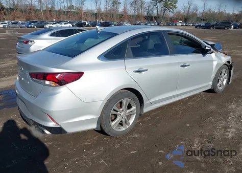 2018 Hyundai Sonata Sel z USA, uszkodzony, nr VIN 5NPE34AF5JH649627